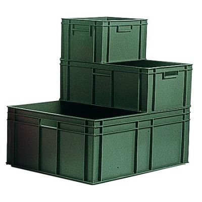 Kunststoff-Stapelbehälter Serie "profi" 125 liter grau